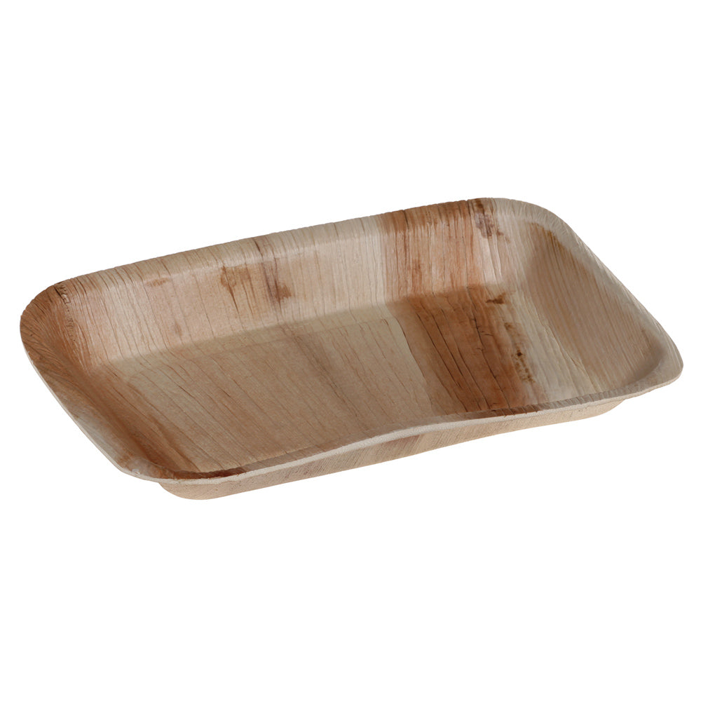 Palmblatt Teller rechteckig mit Rand 16 × 24 cm naturesse Bastia – Original-IFF-Produktbild