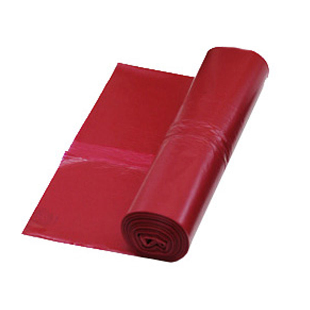 Müllsäcke rot, 70 l, 57,5 × 100 cm, 80 µm – Original-IFF-Produktbild