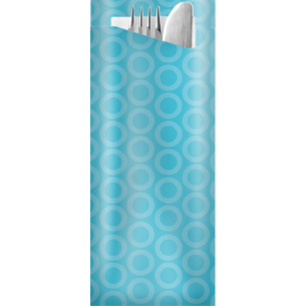 Pochetta Fit CIRCLES blau 8,5x19cm  