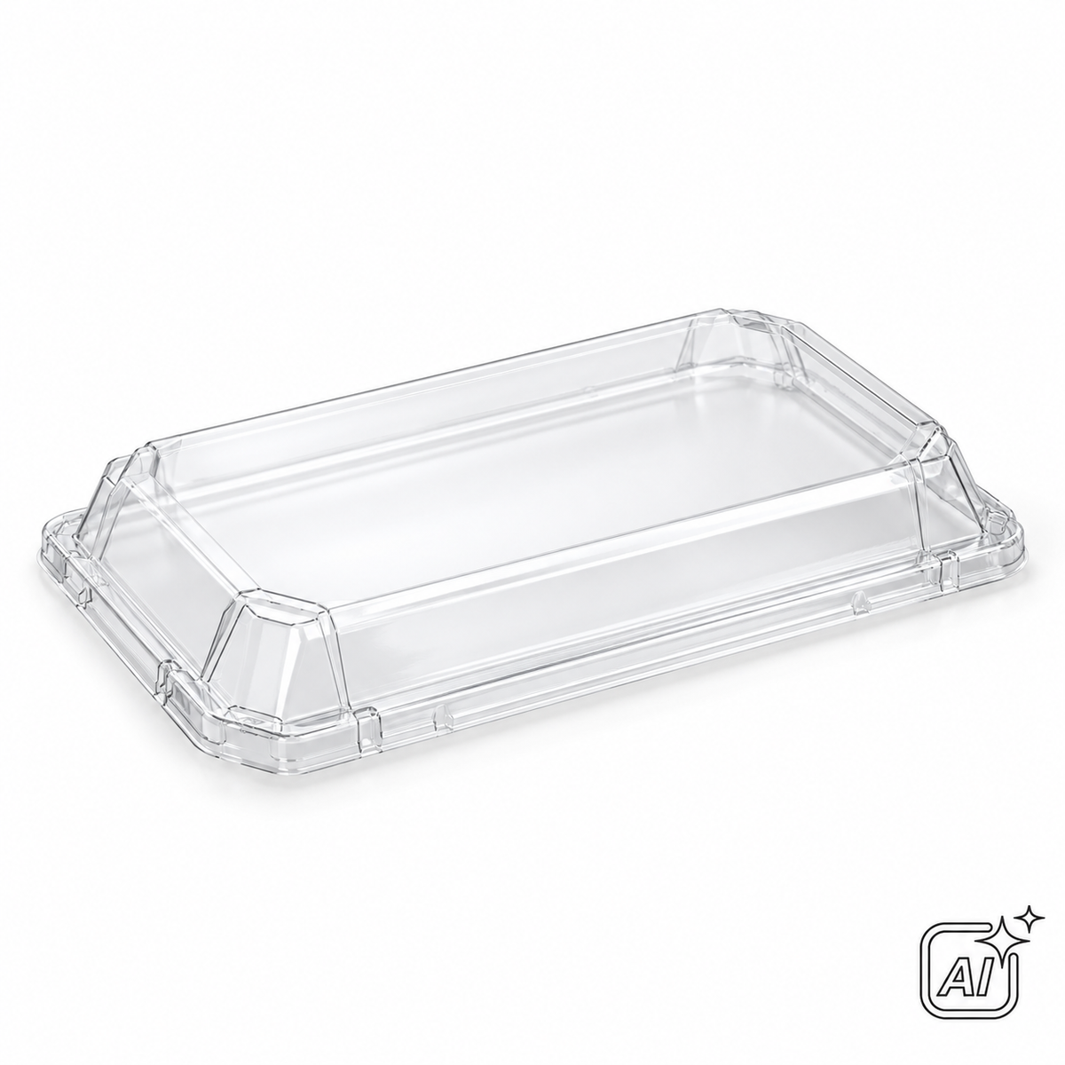 Deckel zu Sushi-Schale Nr. 1010271 – KI-Symbolbild, exemplarische Darstellung
