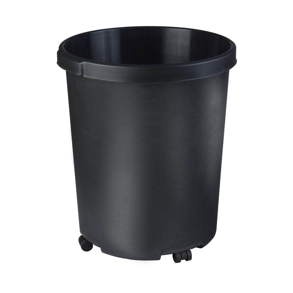 Großpapierkorb MOBIL schwarz, 50 l – Original-IFF