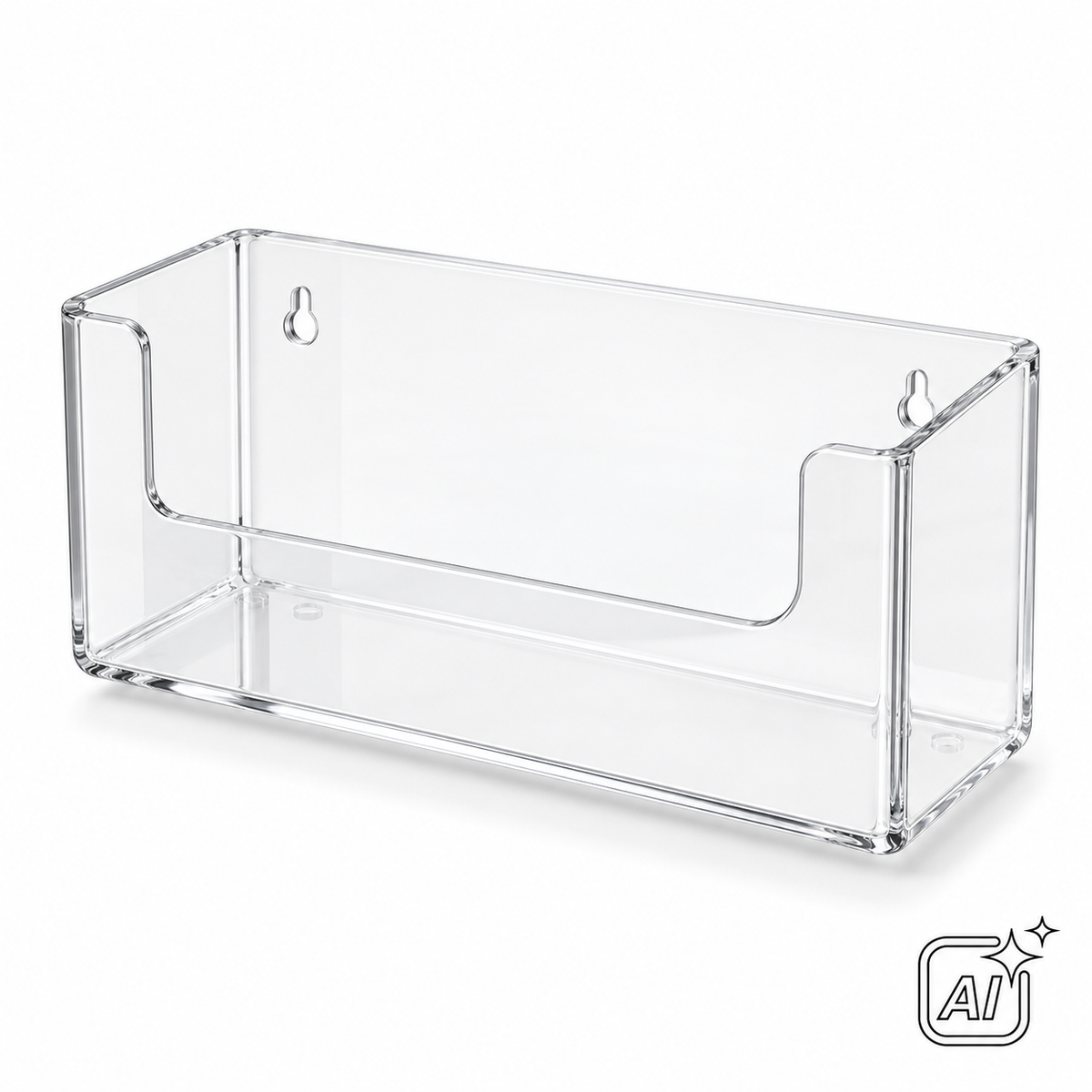 Handschuh-Dispenserhalter Plexiglas/Acryl – KI-Symbolbild, exemplarische Darstellung