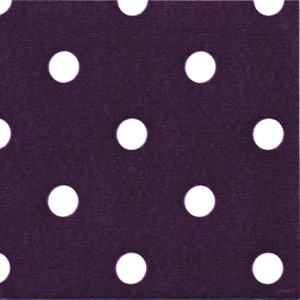 Françoise Paviot Airlaid-Servietten POIS violett, 40 × 40 cm – Original-IFF