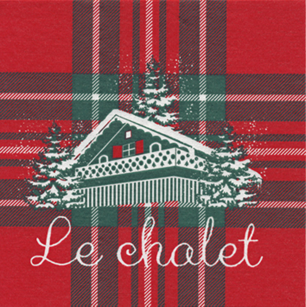 Françoise Paviot Airlaid Servietten "CHALET" 40 × 40 cm – Original-IFF-Produktbild