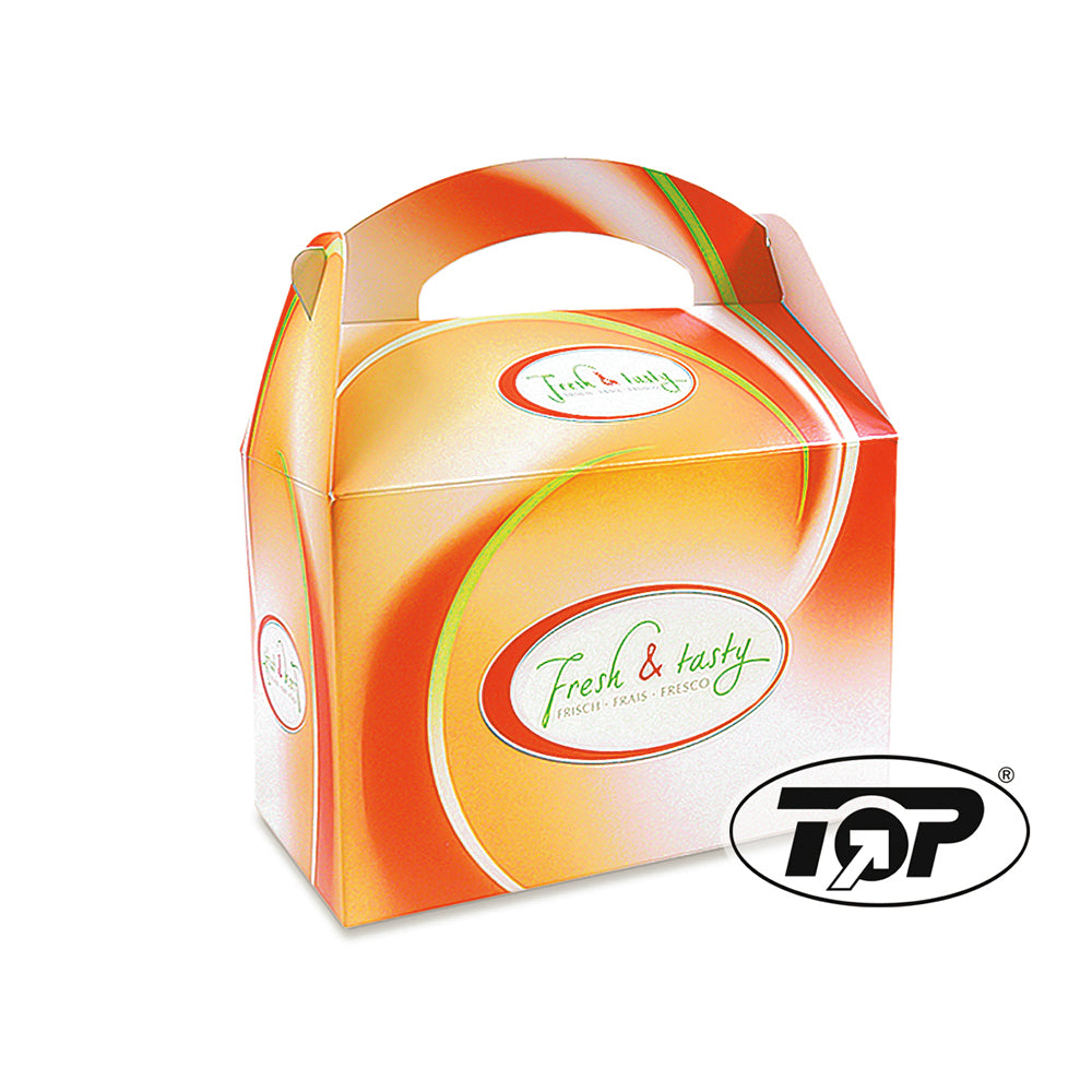 Snack-Lunchbox F&T mit Henkel, 18 × 13 × 11,5 cm – Original-IFF