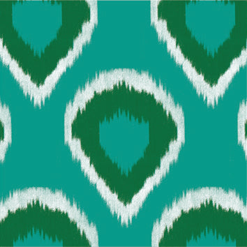 Françoise Paviot Airlaid-Servietten IKAT grün, 40 × 40 cm – Original-IFF