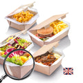 Food-Box Kraft, 625 ml, ohne Sichtfenster – Original-IFF