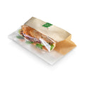 PaperWise Sandwichbeutel mit PLA-Fenster, 23 × 14 cm – Original-IFF
