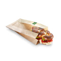 PaperWise Sandwichbeutel mit PLA-Sichtfenster, 43 × 21 × 2 × 4 cm – Original-IFF-Produktbild