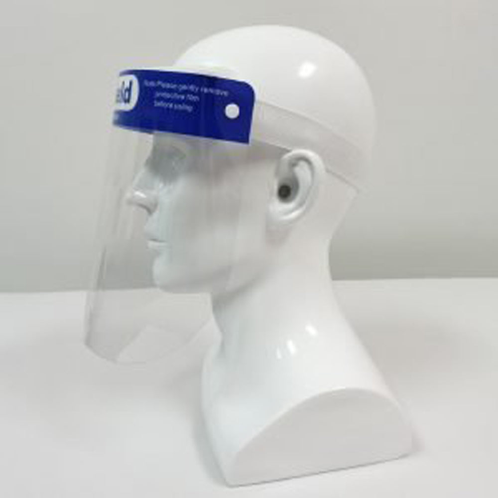 Gesichtsvisier mit transparentem Schutzschild – Original-IFF