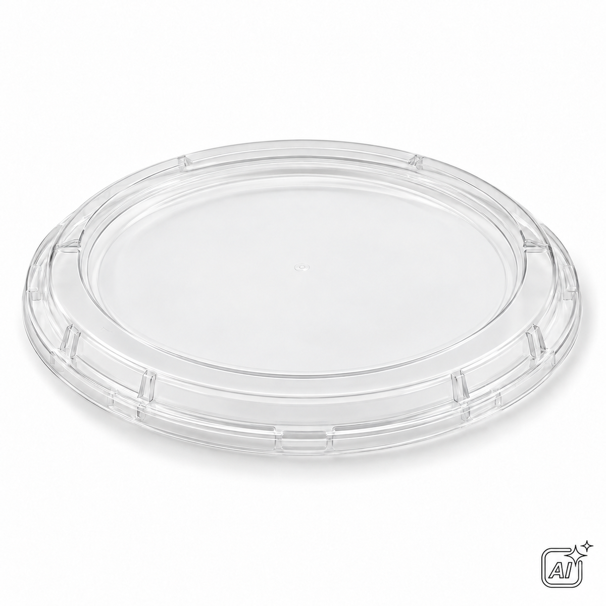 Deckel für OPS-Klarsichtschale 610 ml, Artikel 1015430 – KI-Darstellung