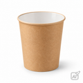 Suppenbecher Kraft mit PP-Beschichtung 480 ml – KI-Symbolbild, exemplarische Darstellung