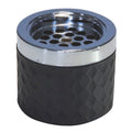 APS Windaschenbecher aus gefrostetem Glas, schwarz, Ø 9,5 cm – Original-IFF-Produktbild