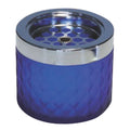 APS Windaschenbecher aus gefrostetem Glas, blau, Ø 9,5 cm – Original-IFF-Produktbild