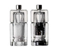 Zieher salt and pepper mill set made of acrylic, 3.7 × 3.7 × 9 cm