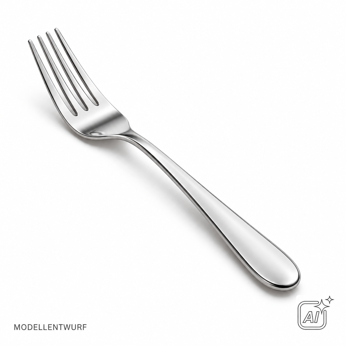 Menügabel rostfrei PREMIUM L = 198 mm