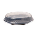 Mehrweg-Domdeckel PP transparent für Menüteller, Ø 220 × 30 mm – Original-IFF-Produktbild