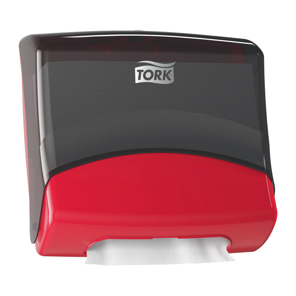 Tork Performance Einzeltuchspender W4, rot/schwarz – Original-IFF