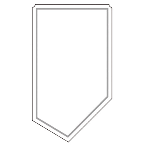 Flaschentropfenfänger NEUTRAL, 100 × 65 mm, 9-lagig – Original-IFF-Produktbild