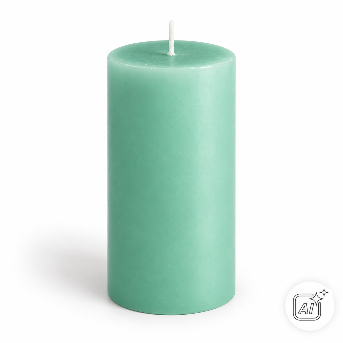 Sovie CANDLES Stumpenkerzen 70 x 150 mm, jadegrün
