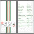Mank Tissue-Servietten IL GUSTO ITALIANO 40 × 40 1/8-Falz 2-lg. – Original-IFF-Produktbild