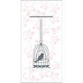 Mank Pocket Napkins ALICE rosa-grau 40 × 40 1/8-Falz Airlaid – Original-IFF-Produktbild