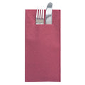 Pocket-Napkins Tissue-Deluxe bordeaux, 40 × 40 cm, 4-lagig – Original-IFF