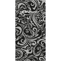 Mank Pocket Napkins LIAS schwarz-silber 40 × 40 1/8-Falz – Original-IFF-Produktbild
