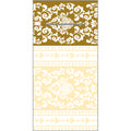 Mank Pocket Napkins PASCAL gold-creme 40 × 40 1/8-Falz – Original-IFF-Produktbild