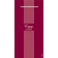 Mank Pocket Napkins ENJOY YOUR MEAL bordeaux, 40 × 40 cm – Original-IFF
