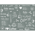 Airlaid-Tischsets BROOKLYN COFFEE TIME anthrazit, 40 × 30 cm – Original-IFF