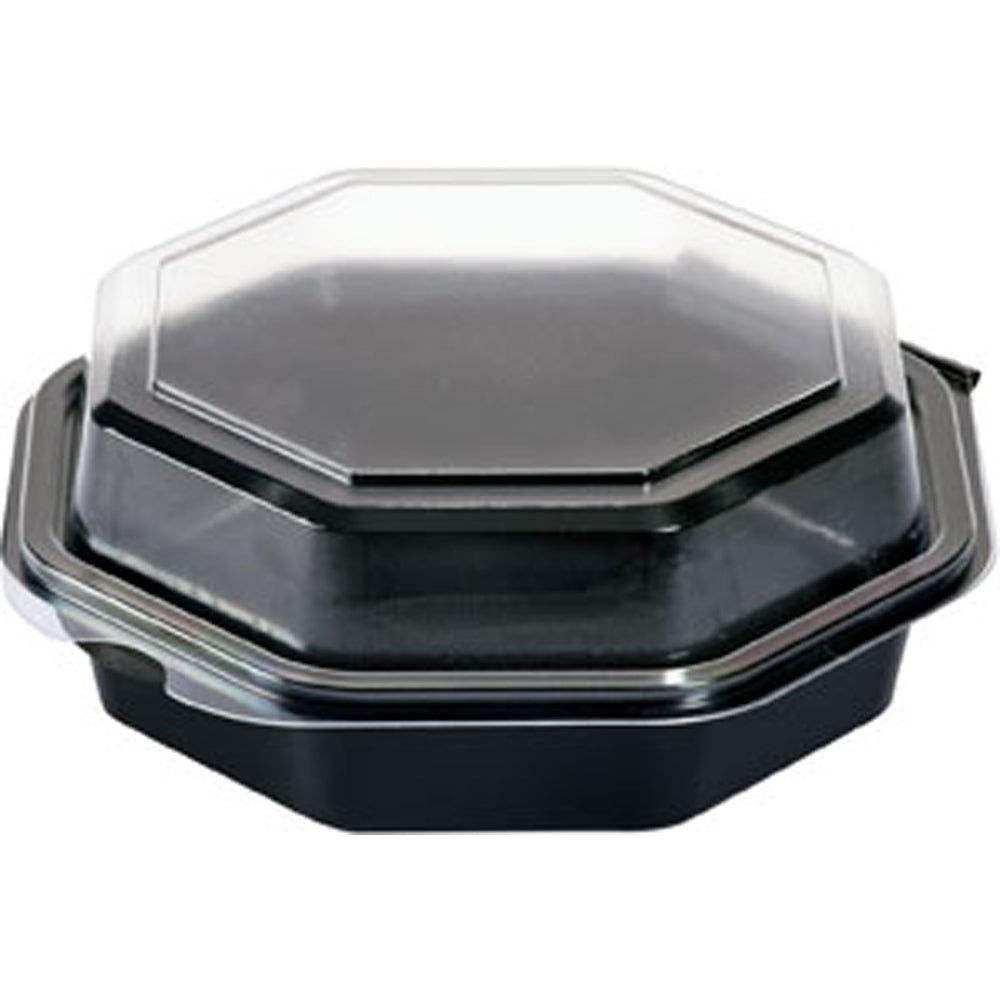 Duni Octaview Salat- und Menübox S, 400 ml, mit Klappdeckel – Original-IFF