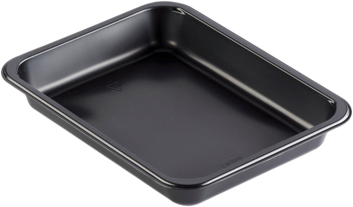 Duni PP-Schale Caterline 227 × 178 × 32, schwarz – Original-Produktbild