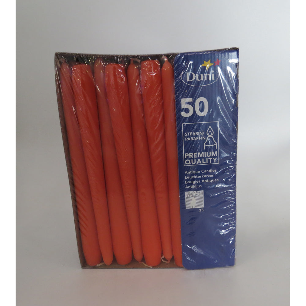 Duni Leuchterkerzen Mandarin 250 × 22 mm – Original-IFF-Produktbild