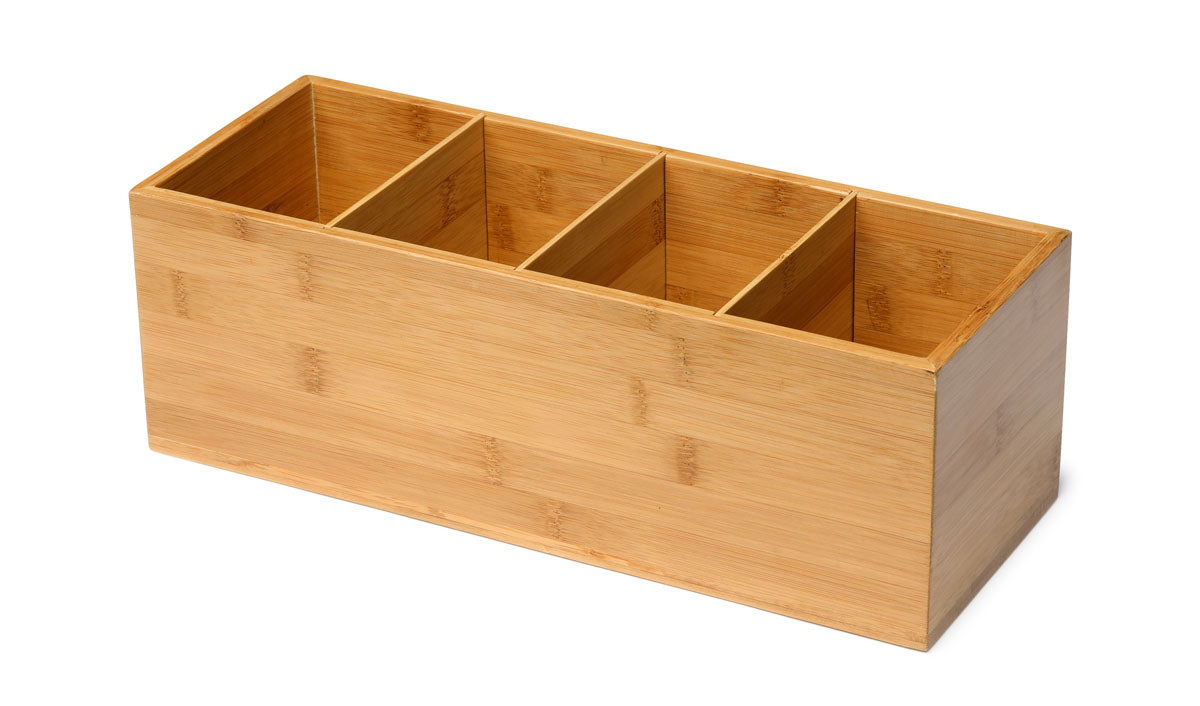 Duni Besteckkasten Bambus 36 × 14 cm – Original-Produktbild