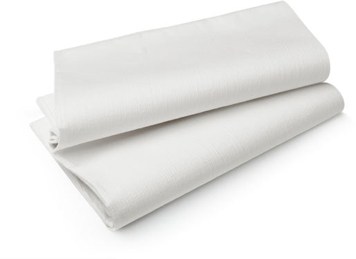 Duni Evolin Mitteldecken weiß, 84 × 84 cm – Produktfoto Hersteller/Fachhandel