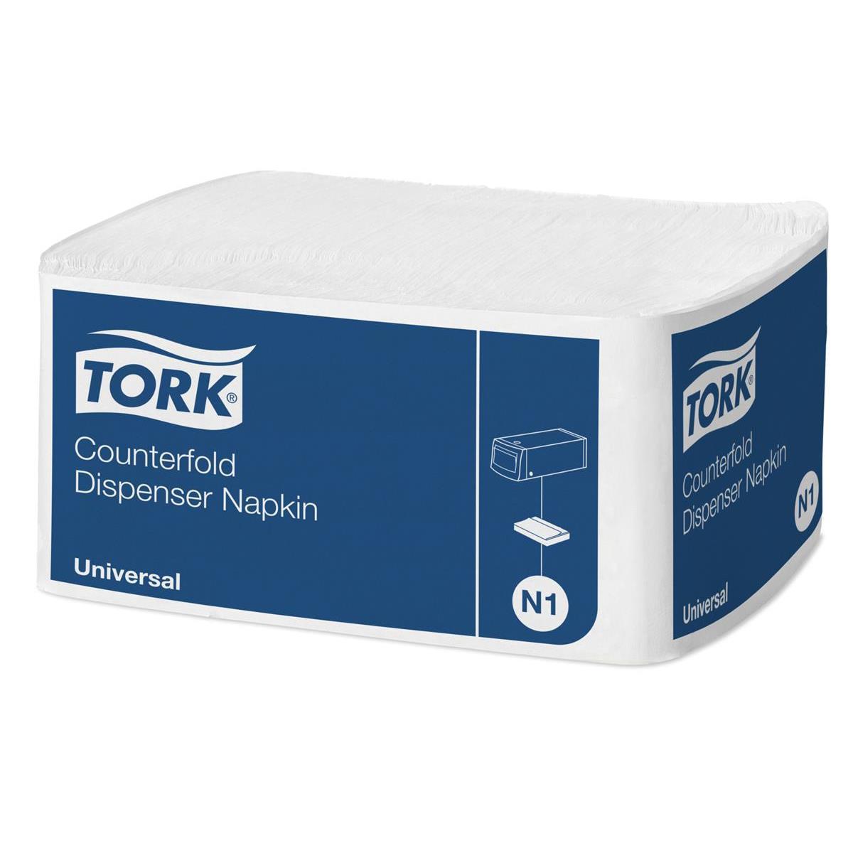 Tork Universal Spenderservietten 32x33 N1 weiß 32x33 1-lag